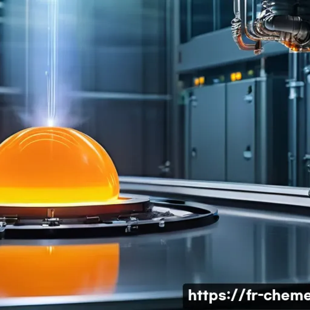 반도체 공정과 화학공학 - **Prompt 1: The Birth of a Silicon Giant**
"A stunningly clean and futuristic laboratory scene. ...